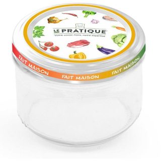Bocaux stérilisables - LE PRATIQUE - 7515 - 200 ml - Ø82 mm - Pack de 6