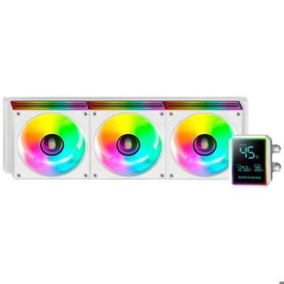 Mars Gaming Refroidissement Liquide AIO - MARS GAMING - ML-LCDPRO360 - 3 Ventilateurs ARGB - 600W TDP - Écran LCD 2 8