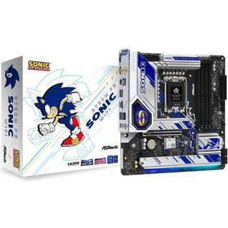 ASRock Micro ATX ASRock B760M PG SONIC WIFI - Socket 1700 - 4x DDR5 - M.2 PCIe 4.0 - Wi-Fi 6E