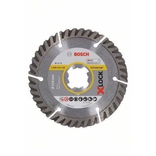 Disque à tronçonner diamanté - Bosch - X-LOCK Standard - 115 mm - 2223 mm - 2 mm de largeur