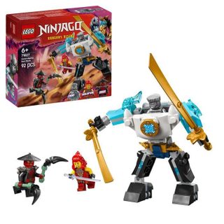 LEGO NINJAGO 71827 La super armure robot de Zane - Jeu de rôle Ninja pour enfant dès 6 ans