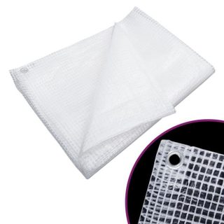 vidaXL Bâche de gaze 140 g-m² 3x3 m Blanc 151610