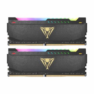 Patriot Patriot Memory - Viper Steel - 16 Go (2x8 Go) - 3200 MHz - DDR4 RGB