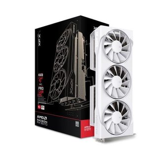 XFX gaming - XFX - RX 9070 Swift Blanc - 16 Go GDDR6 - RDNA 4 - Refroidissement 3-FAN