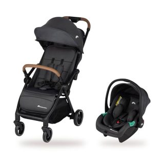 BEBECONFORT Sunlite Duo Poussette ultra compacte confortable et lègère dès la naissance jusquà 4 ans 0 à 22 kg Mineral Graphite