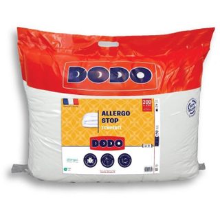 Couette Tempérée 300 gr/m² - DODO - ALLERGO STOP - 200 x 200 cm - Blanc