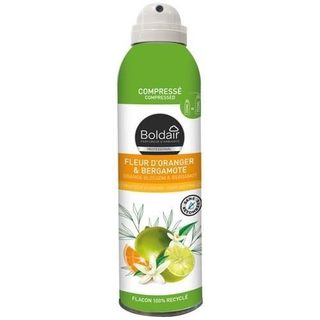 Désodorisant dintérieur - BOLDAIR - Compressé - Destructeurs dodeurs & parfumant - Vapo - 250ml - Fleur doranger & bergamote