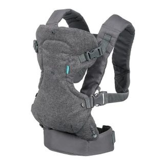 Porte bébé Flip ergonomique 4 en 1 gris - INFANTINO - Flip ergonomique 4 en 1 - Polyester - De 3 6 à 14 5 kg