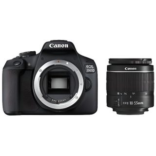 CANON EOS 2000D Black KIT EF-S 18-55mm F3.5-5.6 III