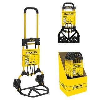 Diable monte-escalier - Stanley - 5 - Capacité 60 kg - Pliable - 3 roues en étoile