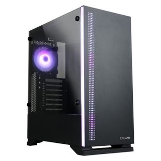 Zalman BOITIER PC S5 - Moyen Tour - - Verre trempé - Format ATX (S5TGBK)