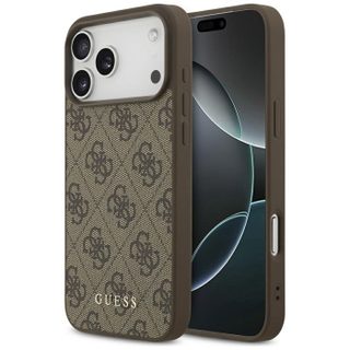 Coque Guess Hardcase 4G Classic pour iPhone 17 Pro Max - Brown