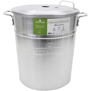 LE PRATIQUE Stérilisateur en Aluminium - 40 L - 12 bocaux