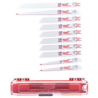 Milwaukee SAWZALL - Pack 10 lames de scie sabre universelles bois & métal (49222229P10)