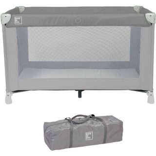 Lit parapluie BAMBISOL 120x60 cm - De la naissance à 36 mois - Matelas et sac de transport inclus
