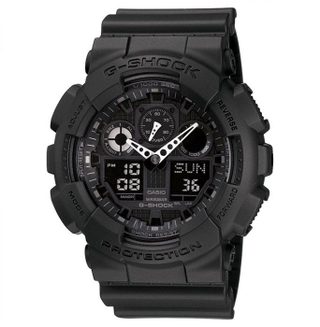 Casio G-Shock Montre GA-100-1A1ER Quartz Chronographe pour homme