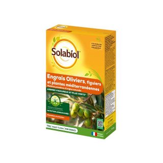 Solabiol Engrais oliviers, figuiers et plantes méditerranéennes 750g