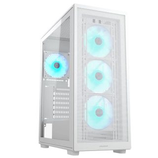 Cougar Boîtier gaming - COUGAR - MX220RVBWHITE - ATX - 4 Ventilateurs ARGB 120mm - USB 3 2 Gen 2 Type C