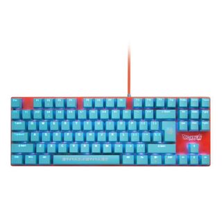 Clavier pour jeu FR-TEC Espagnol Qwerty Bleu