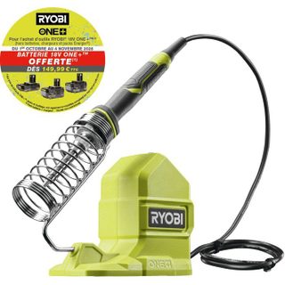 Ryobi Fer à souder 4V USB Lithium - batterie 2Ah + chargeur - RSI4-120G