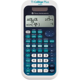 Calculatrice - TEXAS TEXAS INSTRUMENTS - TI-Collège Plus Solaire