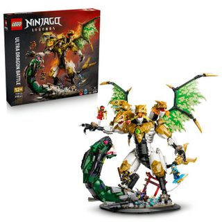 LEGO NINJAGO 71872 Le Combat de l’Ultra Dragon - Jouet Ninja pour Ado dès 12 ans - Cadeau