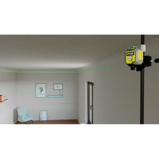 RYOBI - Laser 360° vert - portée 25 m - précision +/- 0 5 mm - Livré avec une pochette et 4 piles - RB360GLL