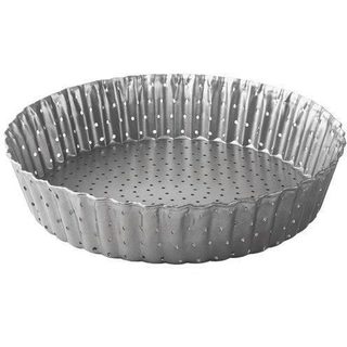 Lacor Moule à tarte fond amovible D: 32 cm - aluminium