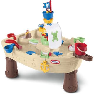 Table de jeux - Little Tikes Anchors Away - Bateau pirate - Canon à eau - Moulin et jeux deau