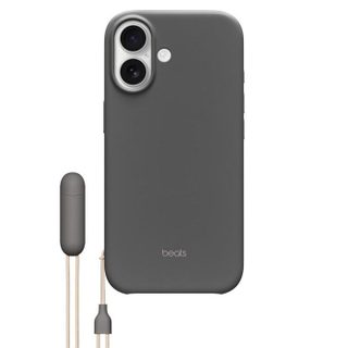 Coque et étui téléphone mobile Beats Coque Beats Kickstand avec MagSafe et Commande Caméra pour iPhone 17 - Gris granite