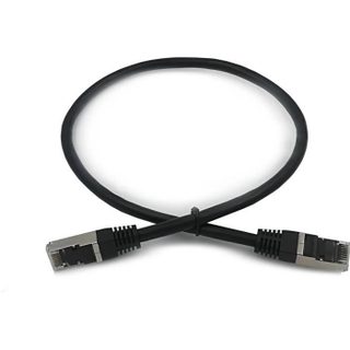 Câble RJ45 - LINEAIRE - PCC6FNA5 - Cat.6 - Blindé - F/UTP - Noir - 05m
