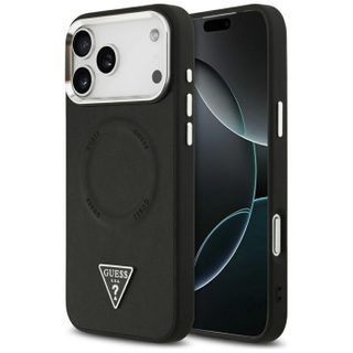 Coque Guess Hardcase Triangle Logo MagSafe pour iPhone 17 Pro Max - Black