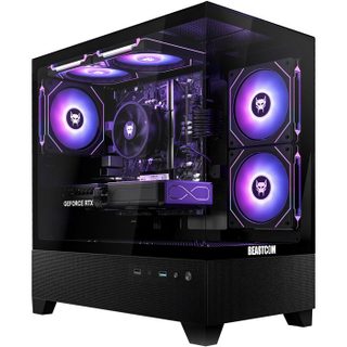 BEASTCOM Q5 Pro Gaming PC Gamer Intel Core i9-10900F NVIDIA RTX 5050 16 Go RAM 1 To NVMe WiFi Win11