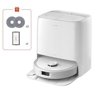 ROBOROCK Qrevo 2 ProX - Robot aspirateur laveur - Aspiration 25 000 Pa - Station multifonction - Double système anti-emmêlement