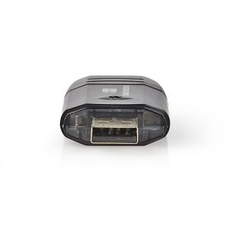 Lecteur de carte externe Nedis - Multicarte - USB 2.0 - Compatible SD SDHC et MMC