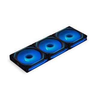 Lian Li Ventilateurs de boîtier ARGB - Lian Li - Lot de 3 - Lames inversées - 120 mm - Miroir infini RGB - 2100 tr/min