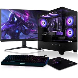 BEASTCOM Q5 Pro Gaming PC Gamer Pack AMD Ryzen 9 5900X NVIDIA RTX 5060 16 Go RAM 1 To NVMe WiFi Win11