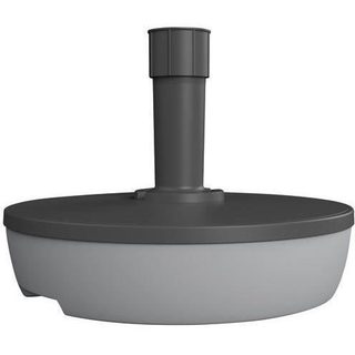 Pied de parasol - EDA - Rond - 20 L - À remplir - Gris béton