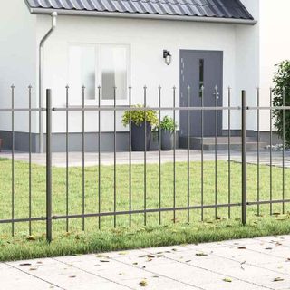 Vidaxl Clôture de jardin WOERDEN 1 7 x 1 2 m Acier revêtu de poudre 42003871