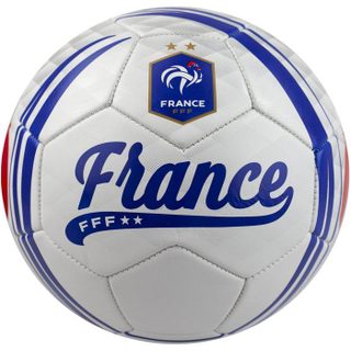 Ballon de football - FFF - Nation - T5 - Blanc