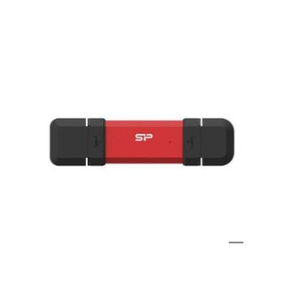 Silicon Power SSD - SILICON POWER - DS72 - 500 Go - USB 3.2 Gen 2 - Double connectivité USB-C et USB-A