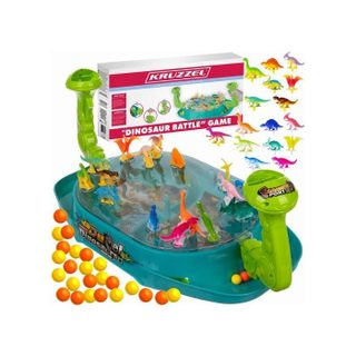 Jeu darcade - KRUZZEL - Dinosaur Battle - Multicolore - 2 joueurs - 3 à 10 ans