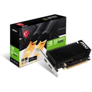 MSI MSI - GeForce GT 1030 - 4 Go GDDR4 - PCI Express 3.0 - Refroidissement actif