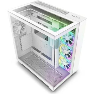 Nzxt Boitier moyen-tour - NZXT - CM-H91EW-01 - H9 Elite - Verre trempé - Support RGB -