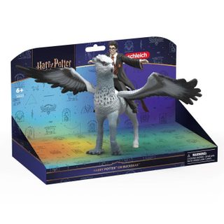 Set de figurines - SCHLEICH - 14947 - Harry sur Buck - Wizarding World - Dès 6 ans - Peinte à la main