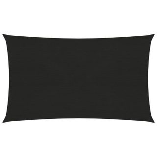 vidaXL Voile dombrage 160 g/m² Noir 2 5x5 m PEHD