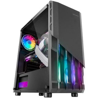 Mars Gaming Boîtier ATX - Mars Gaming - MC-X2 - - Acier - 2 Ventilateurs 12cm FRGB