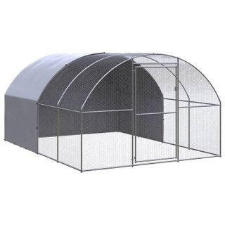 Vidaxl Poulailler dextérieur 3 x 4 x 2 m Acier galvanisé 41kg