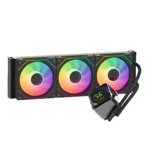 PROGAMING AIO ProGaming IcePulse 360 Affichage Numérique LED Temp CPU/GPU Radiateur 360mm 3 Ventilateurs ARGB TDP 300W