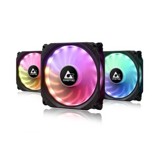 Ventilateur - CHIEFTEC - CF-3012-RGB - 1200 RPM - 53 CFM - LED RGB